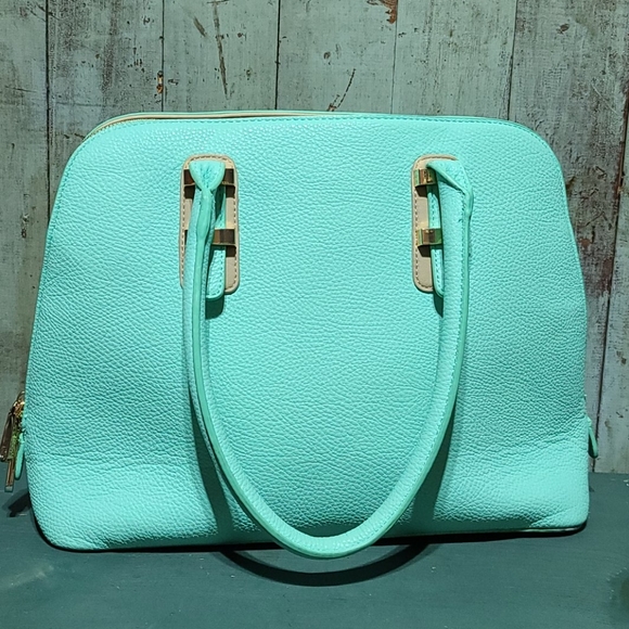 Handbags - Beautiful aqua colored handbag